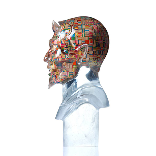 Illustration for article titled Sculptures Built From Skateboards And Made Like Japan's Buddha Statues